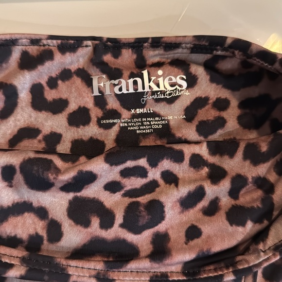 Frankies Bikinis - leopard print - size XS - Picture 11 of 13